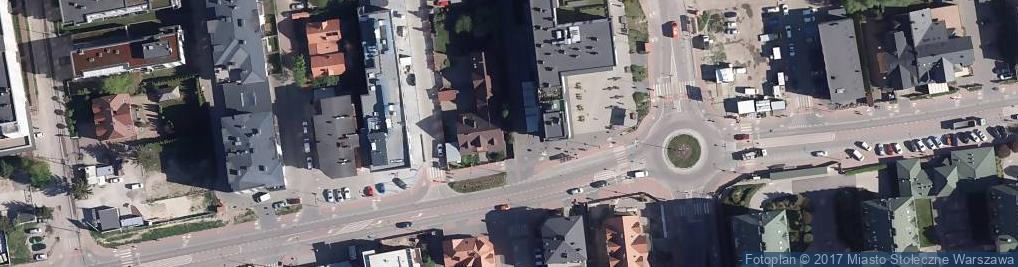 Zdjęcie satelitarne Paczkomat InPost ZBA02BAPP