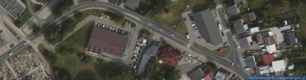 Zdjęcie satelitarne Paczkomat InPost ZBO03M