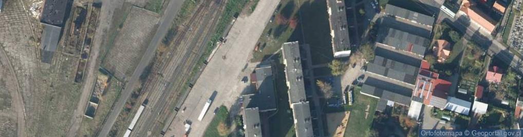 Zdjęcie satelitarne Paczkomat InPost ZDN01N