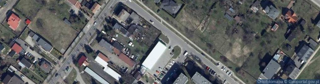 Zdjęcie satelitarne Paczkomat InPost ZDW03M