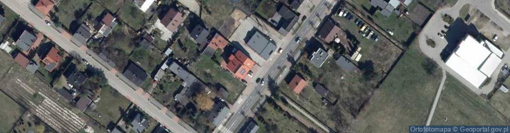 Zdjęcie satelitarne Paczkomat InPost ZDW04N