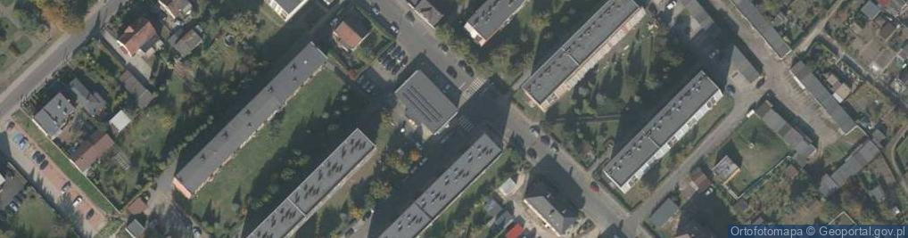 Zdjęcie satelitarne Paczkomat InPost ZDZ04M