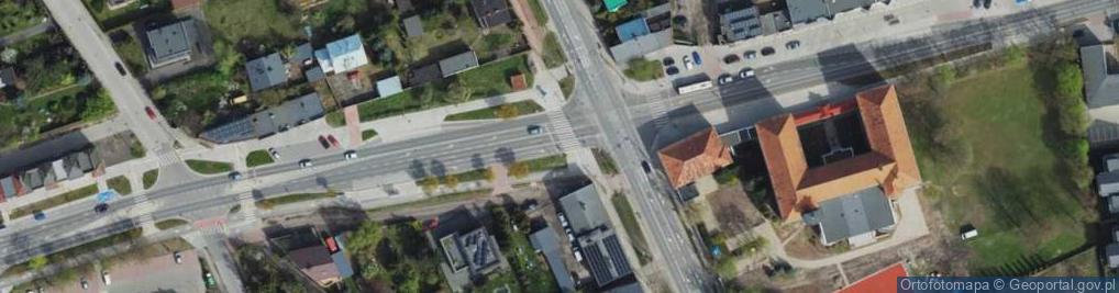 Zdjęcie satelitarne Paczkomat InPost ZGI01ML