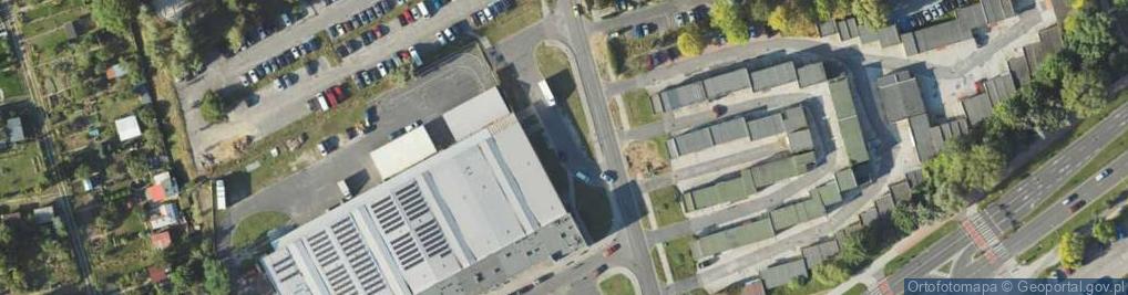 Zdjęcie satelitarne Paczkomat InPost ZGO11M