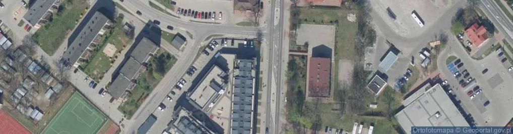 Zdjęcie satelitarne Paczkomat InPost ZRB01A