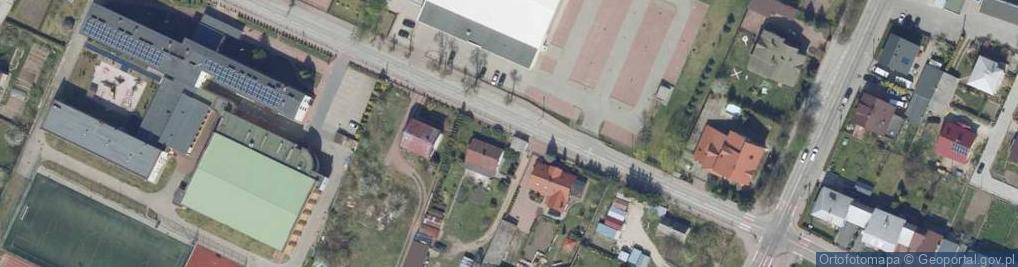 Zdjęcie satelitarne Paczkomat InPost ZRB02BAPP