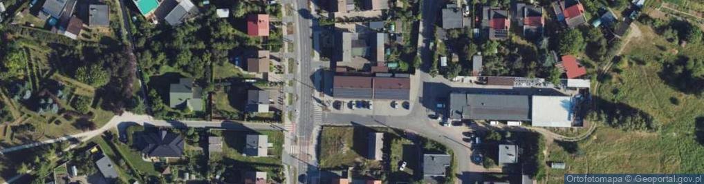 Zdjęcie satelitarne Paczkomat InPost ZTW01M