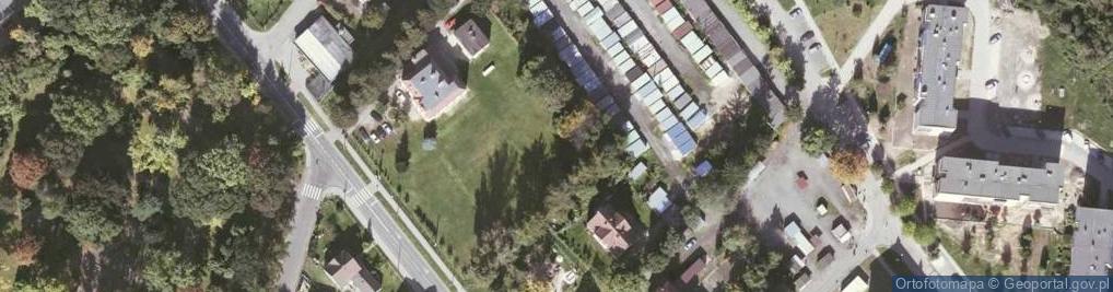 Zdjęcie satelitarne Paczkomat InPost ZWD01BAPP