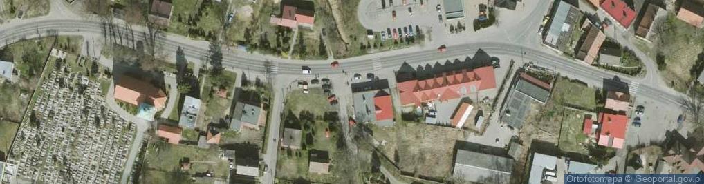 Zdjęcie satelitarne Paczkomat InPost ZWN01BAPP