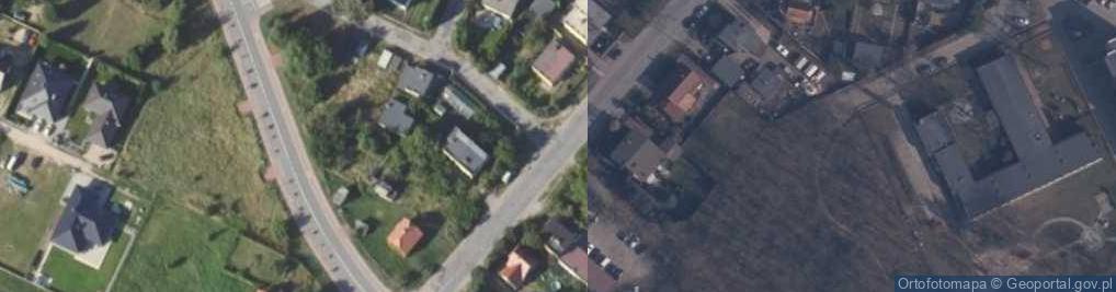 Zdjęcie satelitarne Paintball Ostrzeszów - Wypożyczalnia sprzętu paintball "OSK-PAINTBALL"