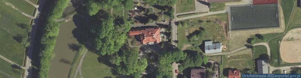 Zdjęcie satelitarne Dwór Sanna