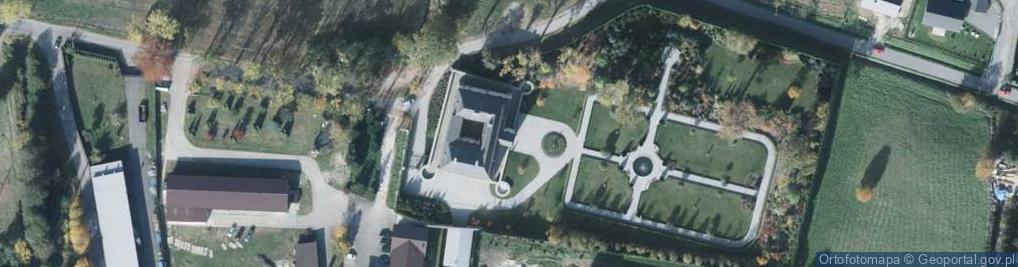 Zdjęcie satelitarne Dwór Stokowskich herbu Drzewica