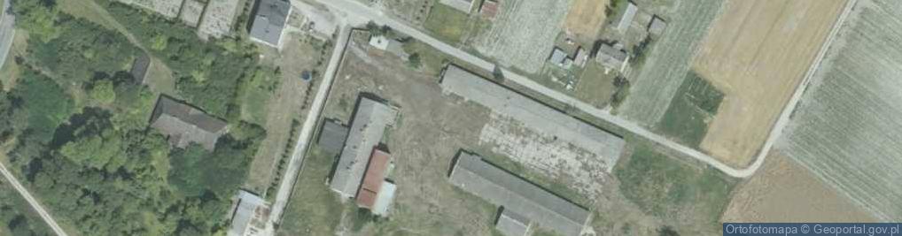 Zdjęcie satelitarne Dwór z 1 poł. XIX w.