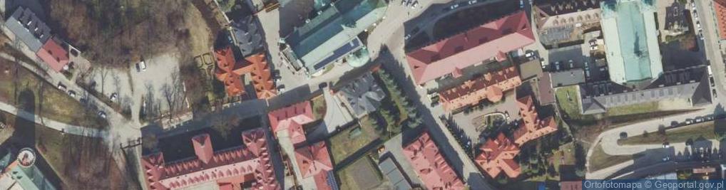 Zdjęcie satelitarne Dworek Kanonika Orzechowskiego