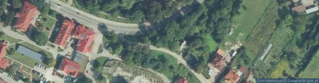 Zdjęcie satelitarne Dworek Zacisze