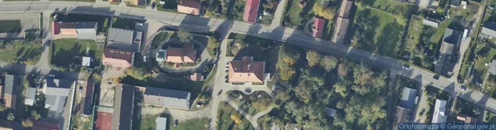 Zdjęcie satelitarne Dworski z 1 poł. XIX