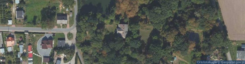 Zdjęcie satelitarne Dwór