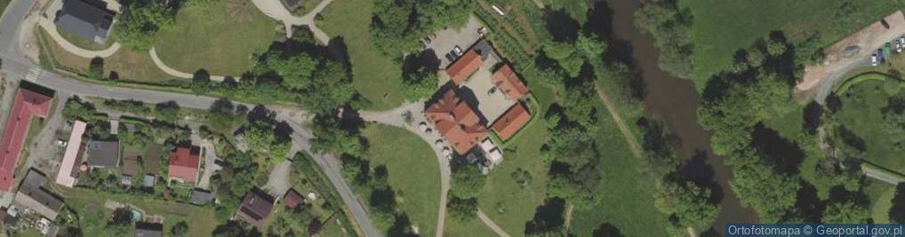 Zdjęcie satelitarne Mały Pałac von Zedlitzów
