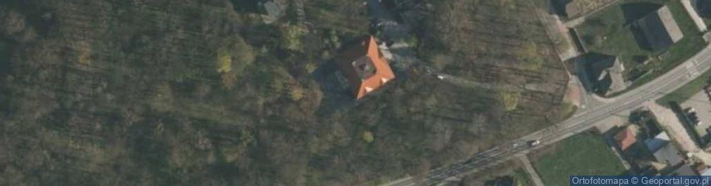 Zdjęcie satelitarne Pałac Aleksandra von Arco