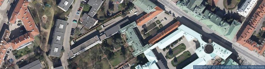 Zdjęcie satelitarne Pałac Borchów