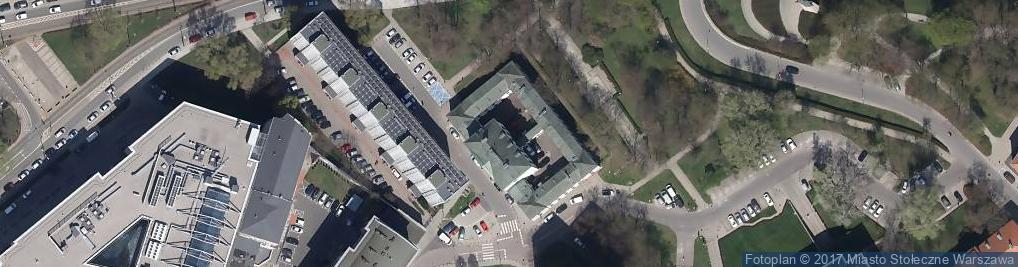 Zdjęcie satelitarne Pałac Daniłowiczów