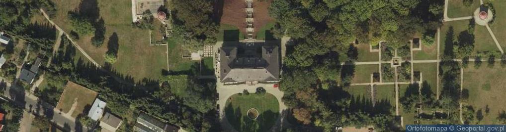 Zdjęcie satelitarne Pałac Ignacego Antoniego Zboińskiego