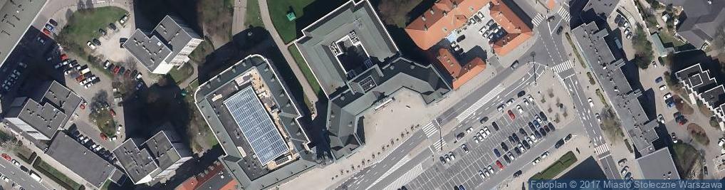 Zdjęcie satelitarne Pałac Jabłonowskich