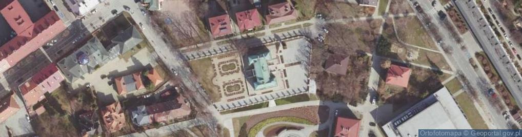 Zdjęcie satelitarne Pałac Letni Lubomirskich