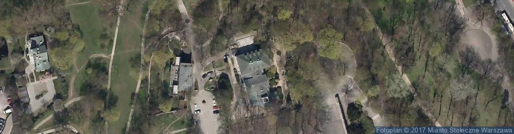Zdjęcie satelitarne Pałac Lubomirskich