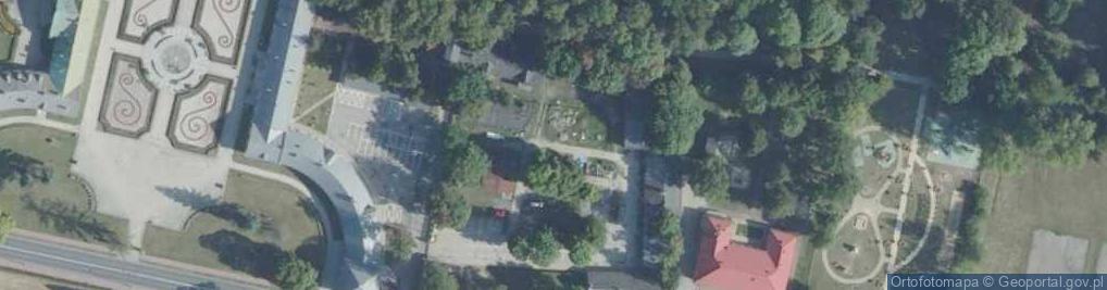 Zdjęcie satelitarne Pałac Tarnowskich