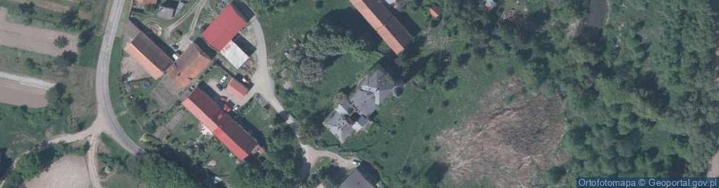 Zdjęcie satelitarne Pałac w Piotrówku