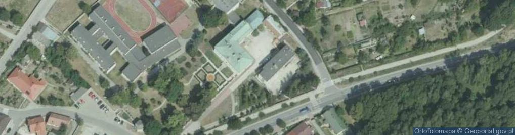 Zdjęcie satelitarne Pałac Wielopolskich