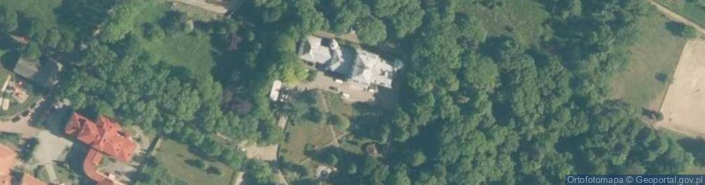 Zdjęcie satelitarne Pałac Wincentego hr. Szembeka