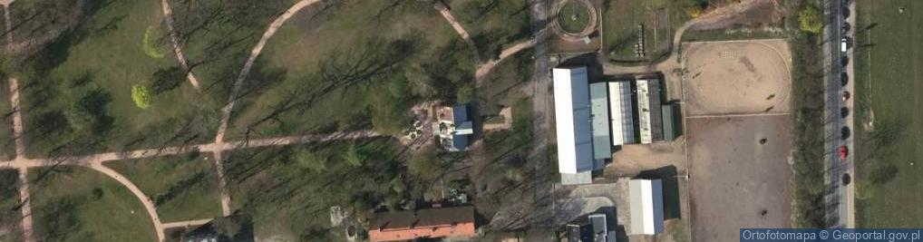 Zdjęcie satelitarne Willa Poniatówka