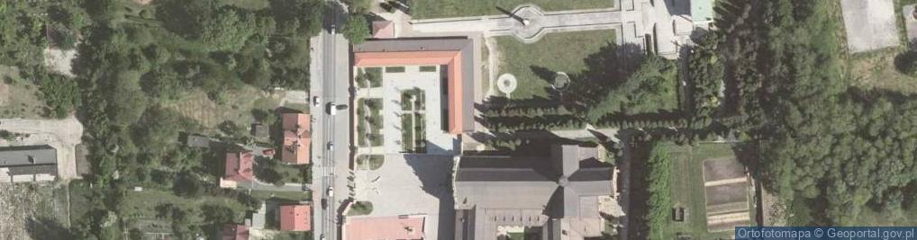 Zdjęcie satelitarne CISTELS, sklepik klasztorny
