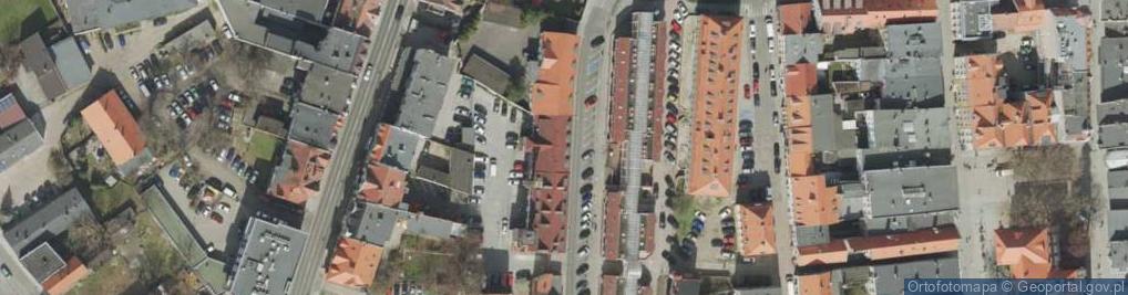 Zdjęcie satelitarne KM PSP Zielona Góra