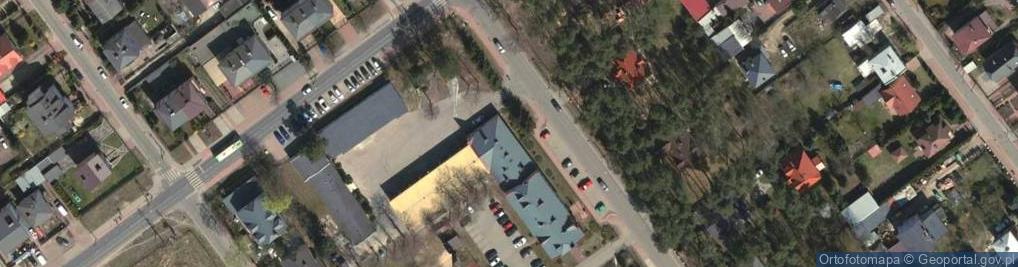 Zdjęcie satelitarne KP PSP Wołomin