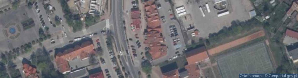 Zdjęcie satelitarne ABC-2. Sklep z art. papierniczymi, usługi dorabiania kluczy ora