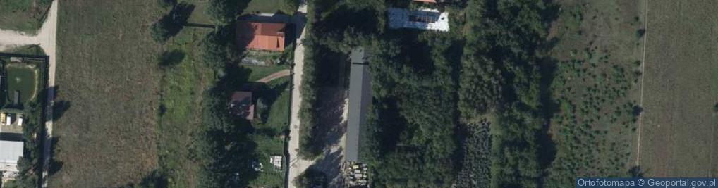 Zdjęcie satelitarne Mer Plus sp.j. Art. szkolne, produkcja toreb papierowych, rekl.