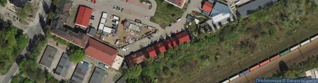 Zdjęcie satelitarne Skarbek - hurtownia papiernicza