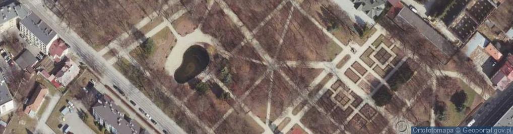 Zdjęcie satelitarne Ogród Miejski