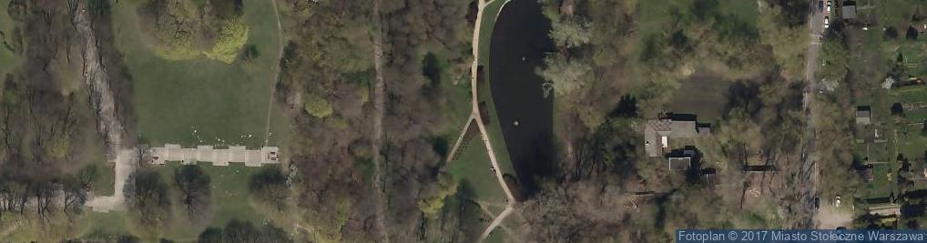 Zdjęcie satelitarne Park Arkadia
