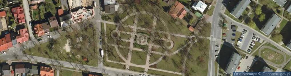 Zdjęcie satelitarne Park im.Adama Mickiewicza