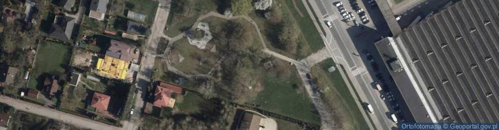 Zdjęcie satelitarne Park im. gen. Sowińskiego