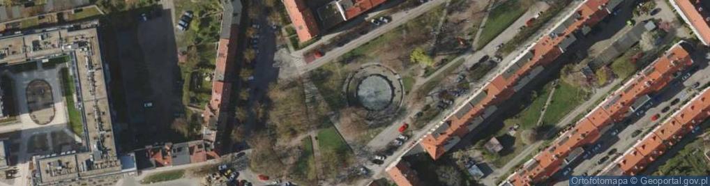 Zdjęcie satelitarne Park im. Józefa Wybickiego