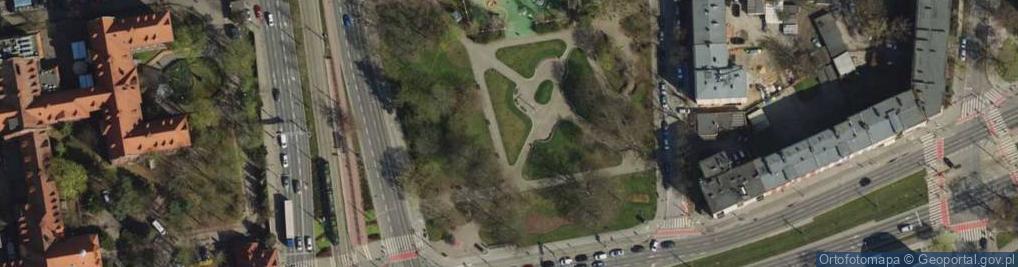 Zdjęcie satelitarne Park im. Kazimierza Nowakowskiego