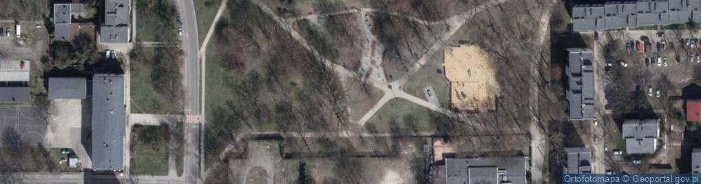 Zdjęcie satelitarne Park im. Szarych Szeregów