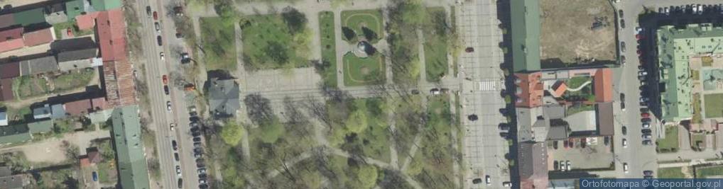 Zdjęcie satelitarne Park Konstytucji 3 Maja