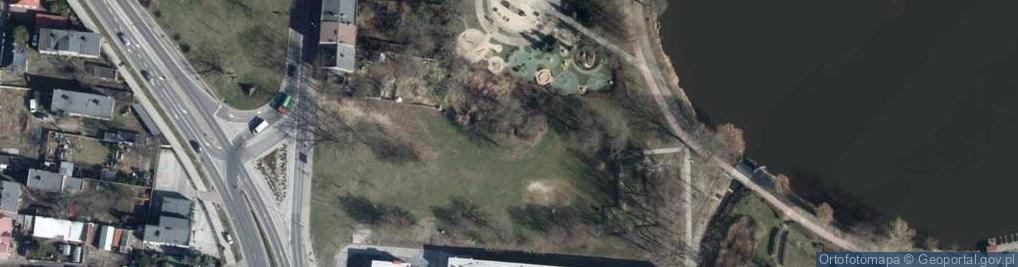 Zdjęcie satelitarne Park Kościuszki