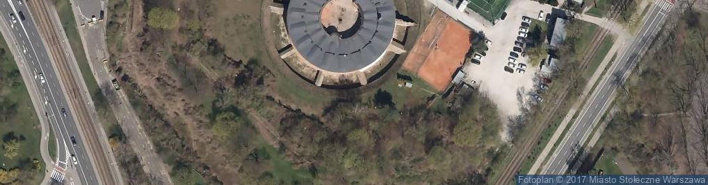 Zdjęcie satelitarne Park Kusocińskiego